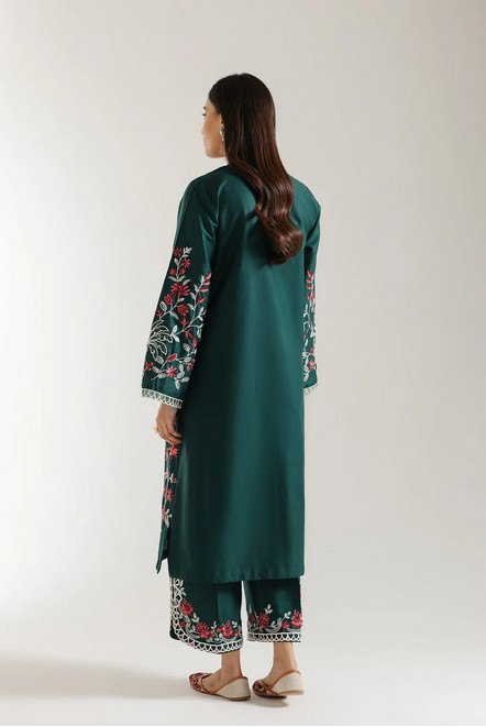 ETHNC- 2PIECE EMBROIDERED SUIT